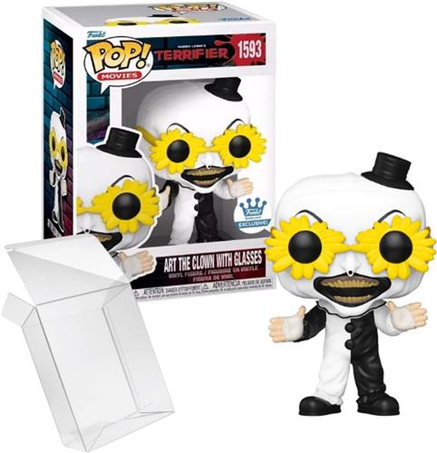Funko Pop! Movies: Terrifier - Art the Clown with Glasses #1593 Funko Exclusive
