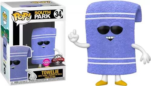 Funko Pop! South Park - Towelie flocked exclusive #34 - Met protector Case