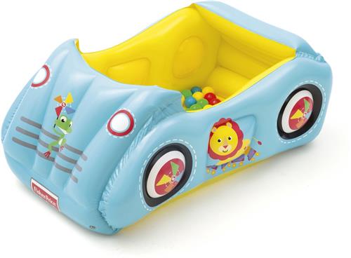 Bestway Fisher-Price® racewagen ballenbak 119cm x 79cm x 51cm