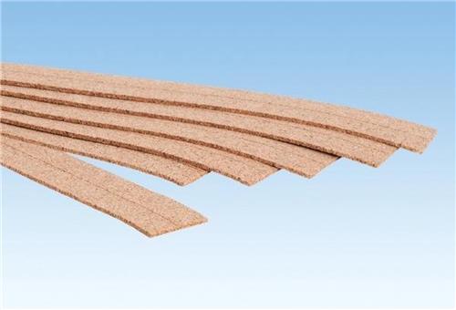 NOCH 50490 N, H0e Kurkbedding (l x b x h) 500 x 28 x 2 mm