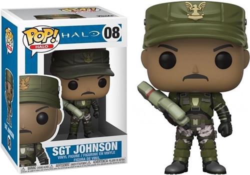 Funko Pop! Halo #08 Sgt Johnson (Halo) Funko Pop!