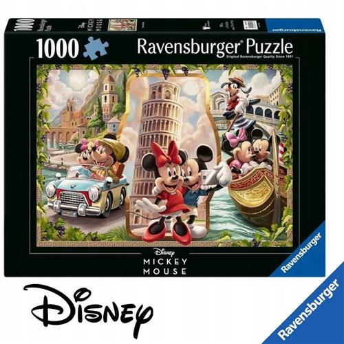 Ravensburger Premium 1000 Disney Classics Mik Pkuotuko ir Mini kelion dlion