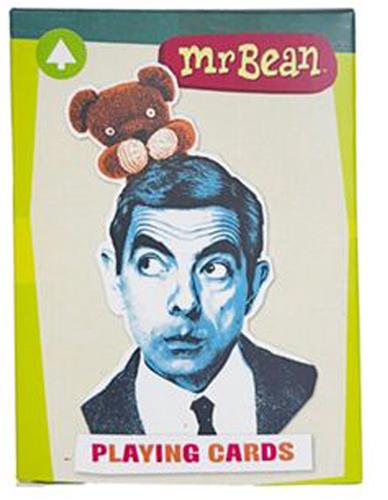 Speelkaarten/Kaartspel - Mr Bean & Teddy Thema - 9x6,5cm
