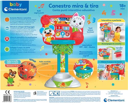 Baby 17546, 1 jaar, Batterijen inbegrepen, AAA, Meerkleurig