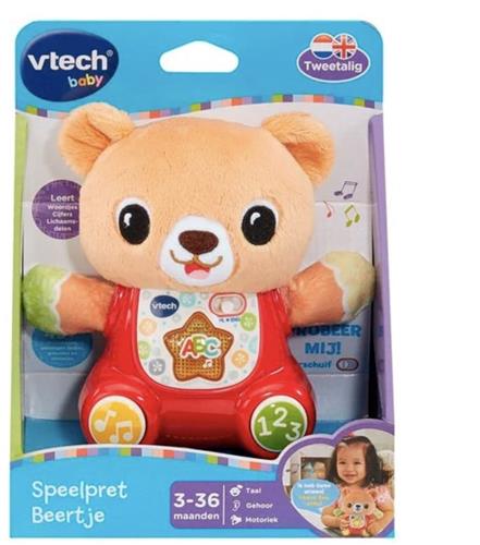 Vtech Baby - Speelpret Beertje - Babyspeelgoed - 3-36Mnd - Taal - Gehoor - Motoriek