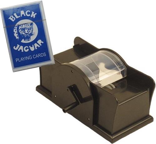 Set kaarten schudmachine met hendel / pak professionele speelkaarten - gezelschap spellen