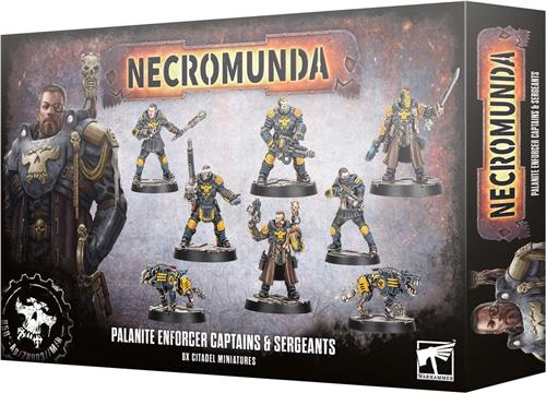 Necromunda Palanite Enforcer Captains & Sergeants