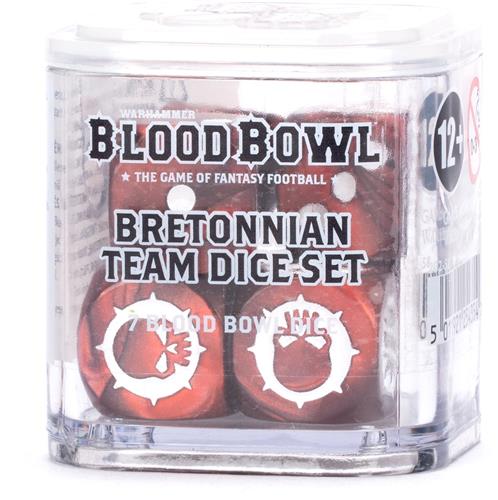 Blood Bowl Bretonnian Team Dice Set