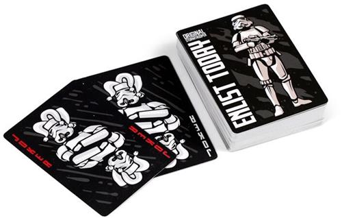 Speelkaarten/Kaartspel - The Original Stromtrooper Thema - 9x6,5cm