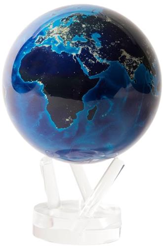 IMPERATORIS® Globe - Educatieve Wereldbol - Nauwkeurige Tijdzone voor Kinderen Leren - Aardrijkskunde Decor voor Klaslokaal en Huis - 1 stuks - 4.5 Inch