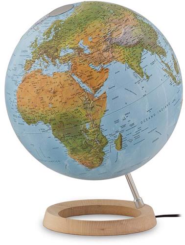 IMPERATORIS® Globe - Educatieve Wereldbol - Nauwkeurige Tijdzone voor Kinderen Leren - Aardrijkskunde Decor voor Klaslokaal en Huis - verpakking van 3 - 30 / 40 cm
