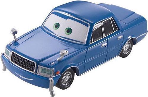 Cars Toon Auto's Cars Sedan Sensei met Musta
