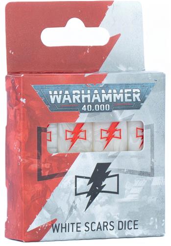 White Scars Dice Set