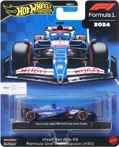 Hot Wheels Formule 1 1/64 JBM24 Visa Cash App RB F1 Team #30