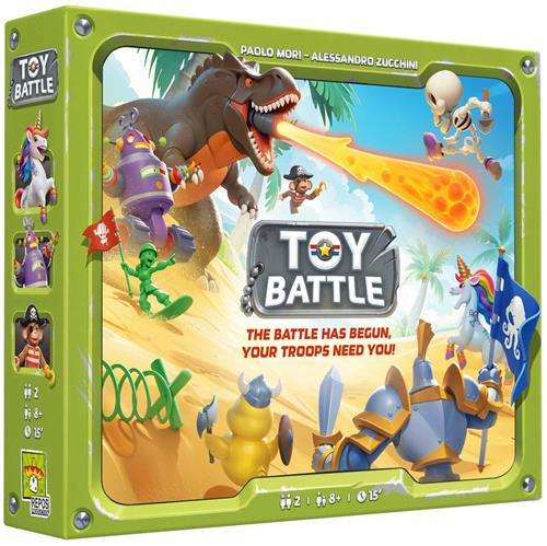 Toy Battle  Tactisch Engelstalig Bordspel voor 2 Spelers  Snelle Gevechten met Speelgoedsoldaten  Vanaf 8 Jaar  15 Minuten Speelduur