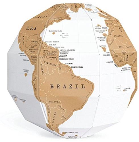 IMPERATORIS® Unieke Krasbare Wereldkaart voor ReiScratch Wereldkaart/World map - Kraskaart - Krasmap - Engels - 42.5 x 30 cm