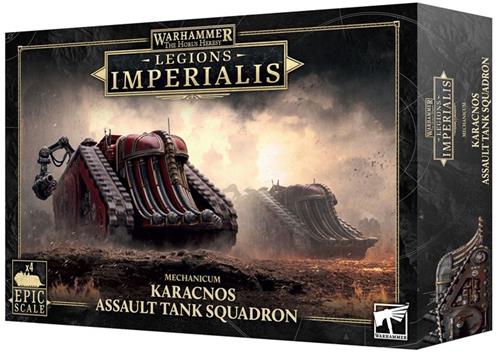 Warhammer The Horus Heresy - Legions Imperialis - Mechanicum Karacnos Assault Tank (03-83)