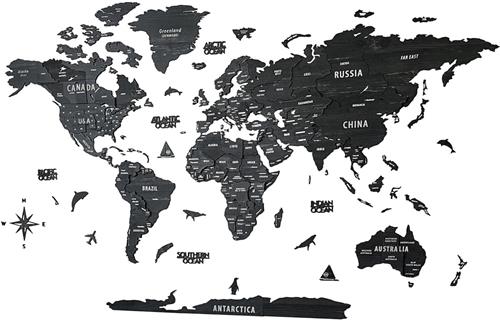 IMPERATORIS® Scratch Wereldkaart/World map - Kraskaart - Krasmap - Engels - 100 x 54 cm