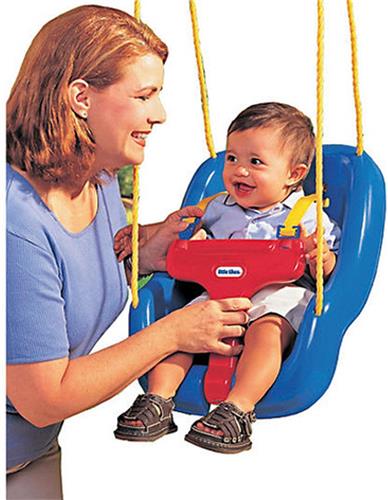 Little Tikes Schommel 2 in 1 Blauw