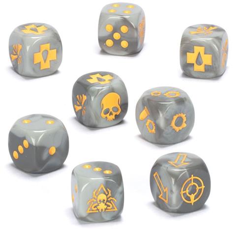 Necromunda - Tribes of the Wastelands Dice Set (301-50)