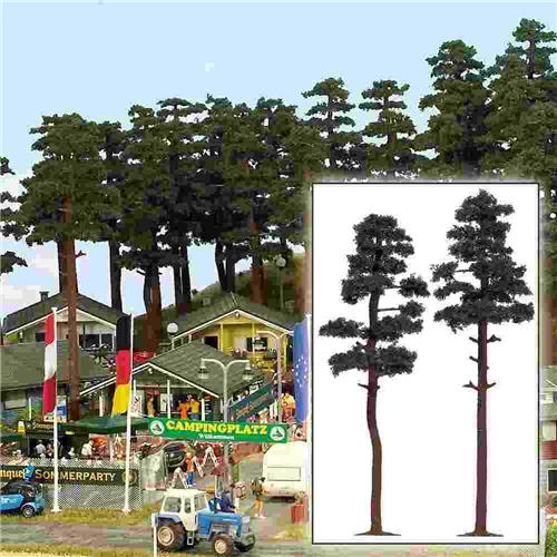 Busch - 2 Kiefern 185/195mm H0 (Bu6143) - modelbouwsets, hobbybouwspeelgoed voor kinderen, modelverf en accessoires