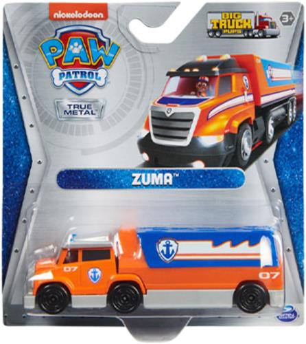 Paw Patrol True Metal Big Truck Pups - Bluswagen Zuma - Speelgoedvoertuig 3+