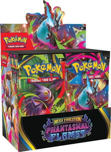Pokémon  Mega Evolution - Phantasmal Flames Booster Box (36ct Display)