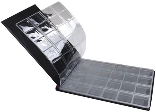 IMPERATORIS® Muntenalbum  Muntenverzamelmap  Munten Verzamelmap & Opbergsysteem voor Munten Opbergen  Geld Verzamelmap / Geldmap  Muntenmap met Muntenhouders