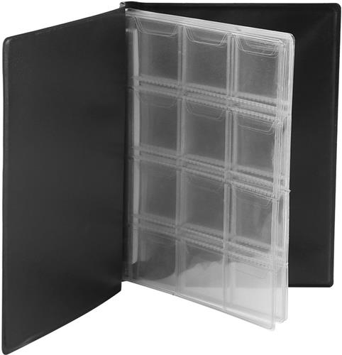 IMPERATORIS® Muntenalbum  Muntenverzamelmap  Munten Verzamelmap & Opbergsysteem voor Munten Opbergen  Geld Verzamelmap / Geldmap  Muntenmap met Muntenhouders