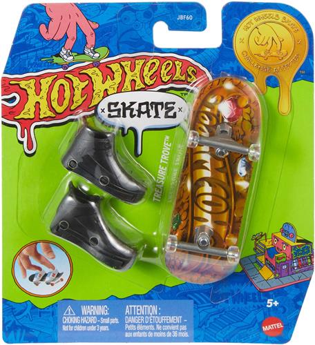 Hot Wheels SKATE TREASURE TROVE Vehicle, Vingerskateboardset, 5 jaar, Kunststof, Meerkleurig