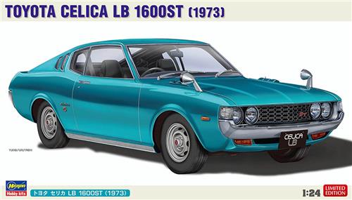 Hasegawa Modelbouwpakket Auto - 20766 Toyota Celica LB 1600 ST 1973 - Japanse Auto Plastic - 1:24 -