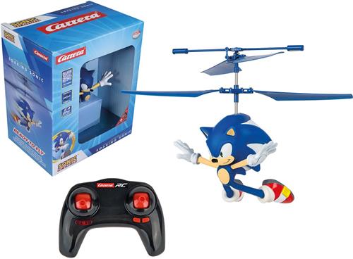 Carrera RC voertuig - RC Helikopter - Flying Sonic the Hedgehog- Soaring Sonic - Blauw - 2,4GHz RC Model Kant en Klaar - Carrera