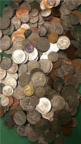 Munten Nieuw Zeeland - Een 1/2 kilo authentieke Nieuw Zeelandse munten voor uw verzameling, kunstproject, souvenir of als uniek cadeau. Gevarieerde samenstelling.