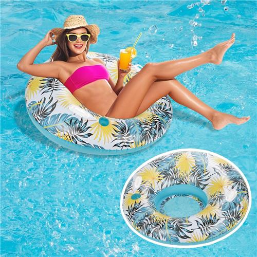 Unyqoos® Opblaasbare waterhangmat voor volwassenen met 4-in-1 functionaliteit
