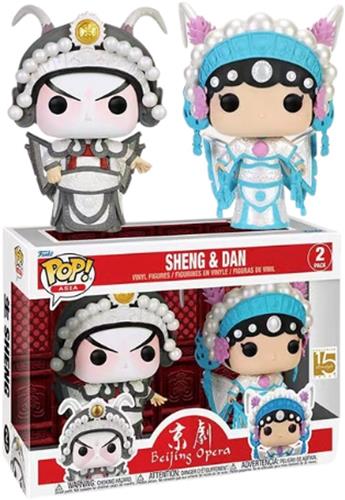 Funko Pop! Asia: Bejing Opera - Sheng & Dan 2-pack