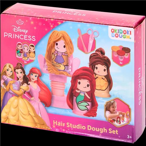 Disney Princess haarstudio kleiset  kapper & klei set  kapsel & accessoires  vanaf 3 jaar  creatief knutselset  kinderen  cadeau