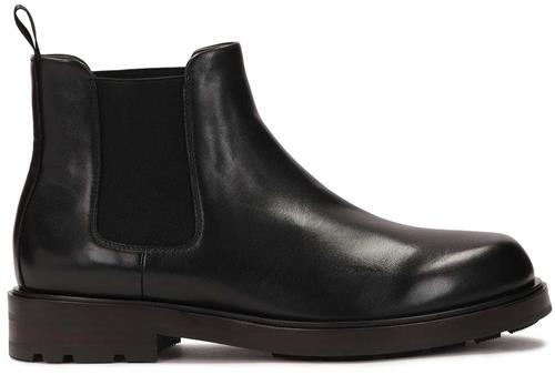 Classic black leather Chelsea boots