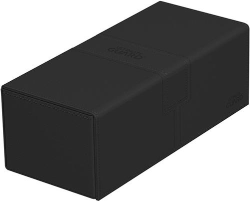 Ultimate Guard Ultimate Guard Twin Flip'n'Tray 266+ Xenoskin - Black Card Boxes