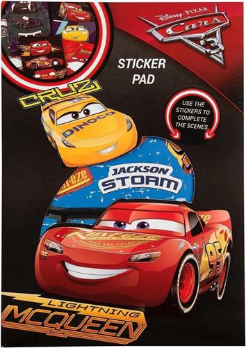 Disney stickerboek Cars 29,5 cm
