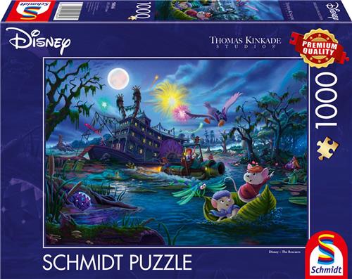 Schmidt puzzel - Thomas Kinkade Studios: Disney Dreams Collection - Reddertjes 1000 stukjes