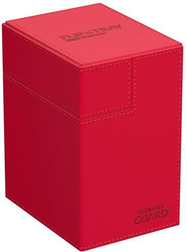 Ultimate Guard Ultimate Guard Flip'n'Tray 133+ Xenoskin - Red Card Boxes