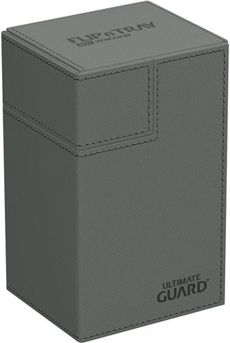 Ultimate Guard Ultimate Guard Flip'n'Tray 80+ Xenoskin - Grey Card Boxes