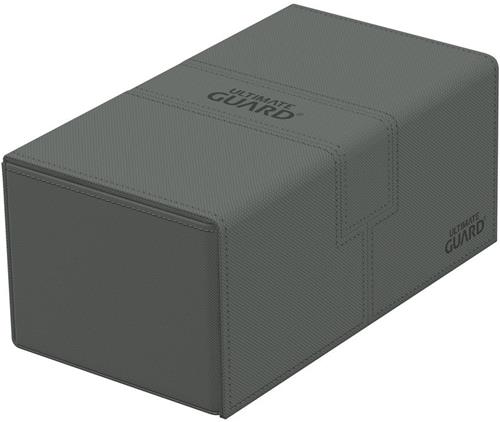 Ultimate Guard Ultimate Guard Twin Flip'n'Tray 200+ Xenoskin - Grey Card Boxes