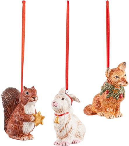 Ornamente Waldtiere Nostalgic Ornaments Set van 3