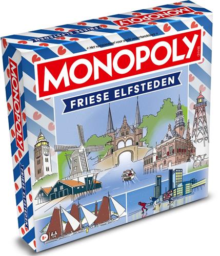 Monopoly Friese Elfsteden - Speciale Editie - Bordspel