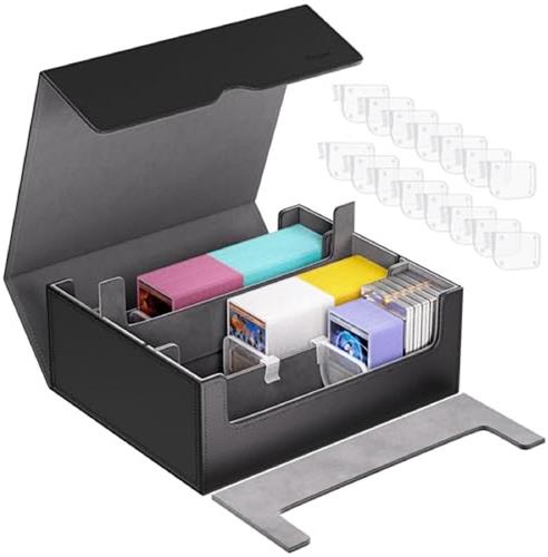 IMPERATORIS® Deck Box - Opbergdoos voor Speelkaarten - Card Case - zwart