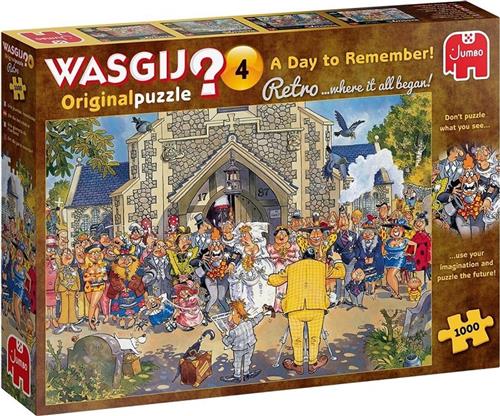 Jumbo Puzzel Wasgij Retro Original 4 1000 stukjes