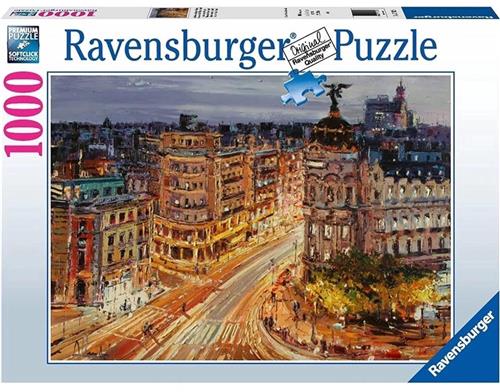 Ravensburger Puzzel Gran Via Madrid 1000 stukjes