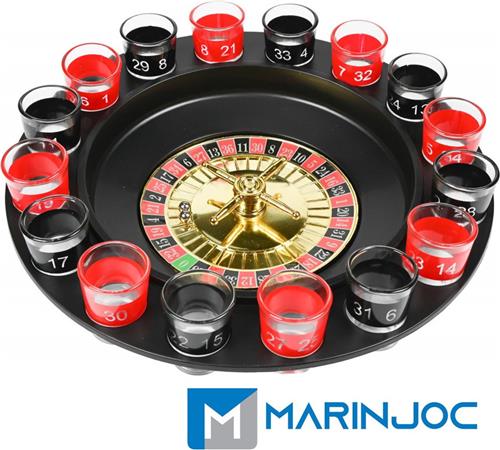 Marinjoc - Drinking Roulette Drankspel  Drankspel - Roulette Drinking Game - Roulette - Shot Spel - Shot Game