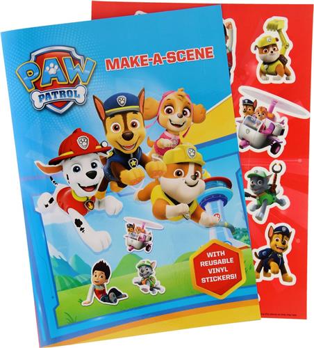 Paw Patrol Sticker Scenes  Spelen, Plakken en Fantaseren! - Paw Patrol speelgoed - Stickers